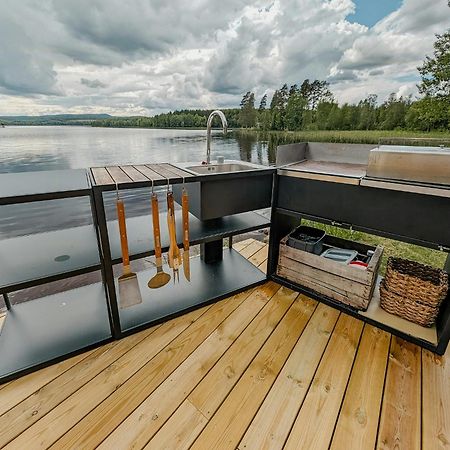 NäsvikenRural House With Panoramic View Over Lake Hansa别墅 外观 照片