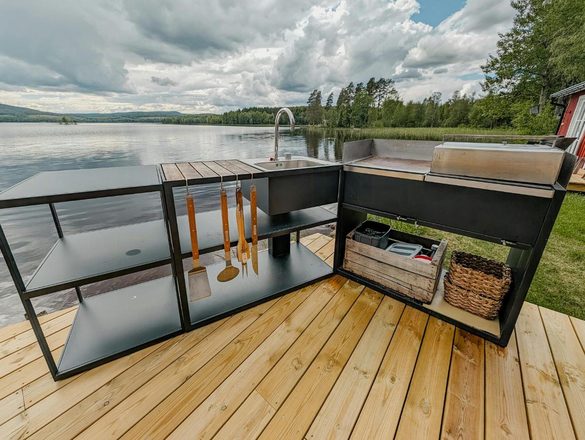 NäsvikenRural House With Panoramic View Over Lake Hansa别墅 外观 照片