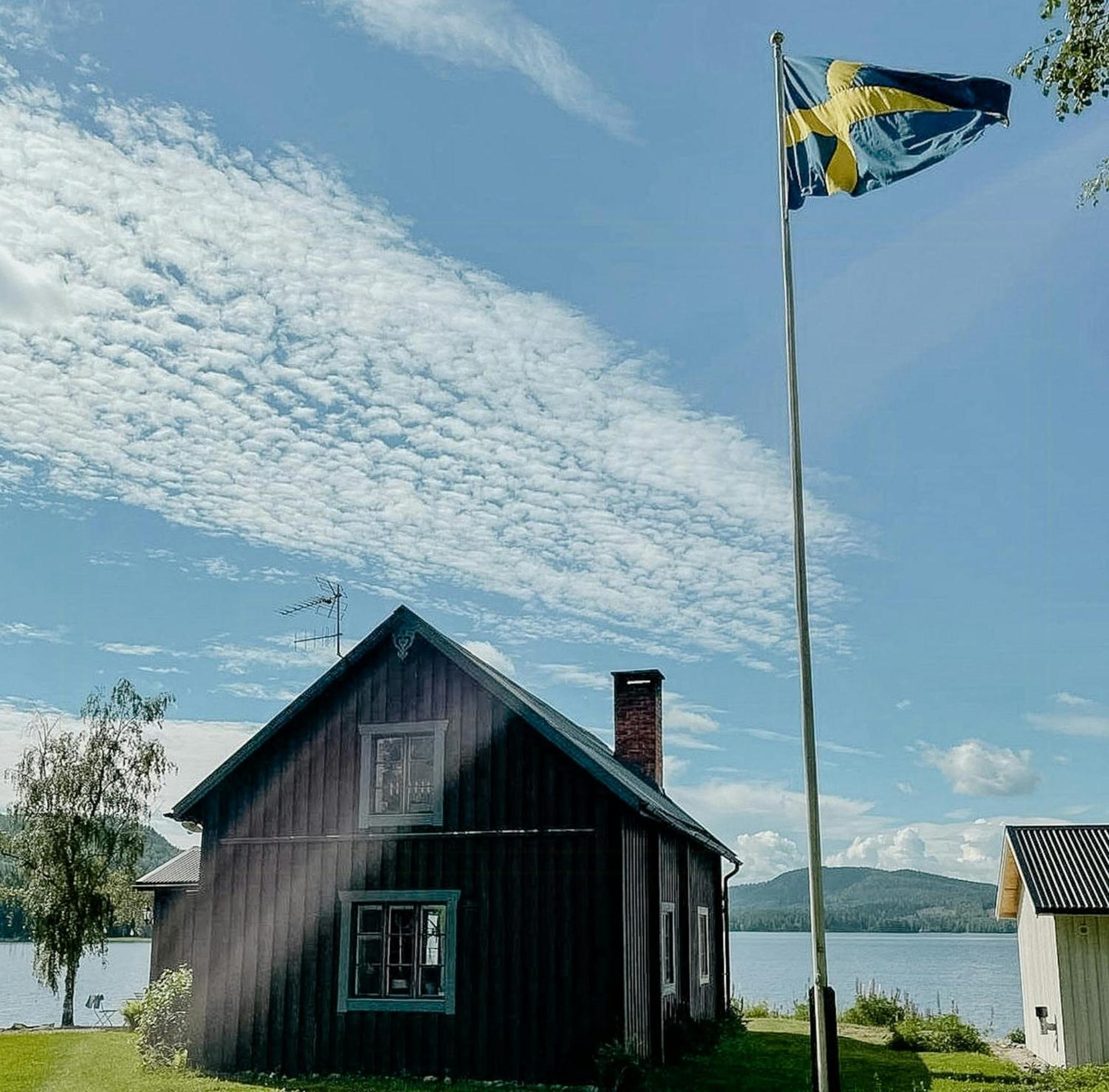 NäsvikenRural House With Panoramic View Over Lake Hansa别墅 外观 照片