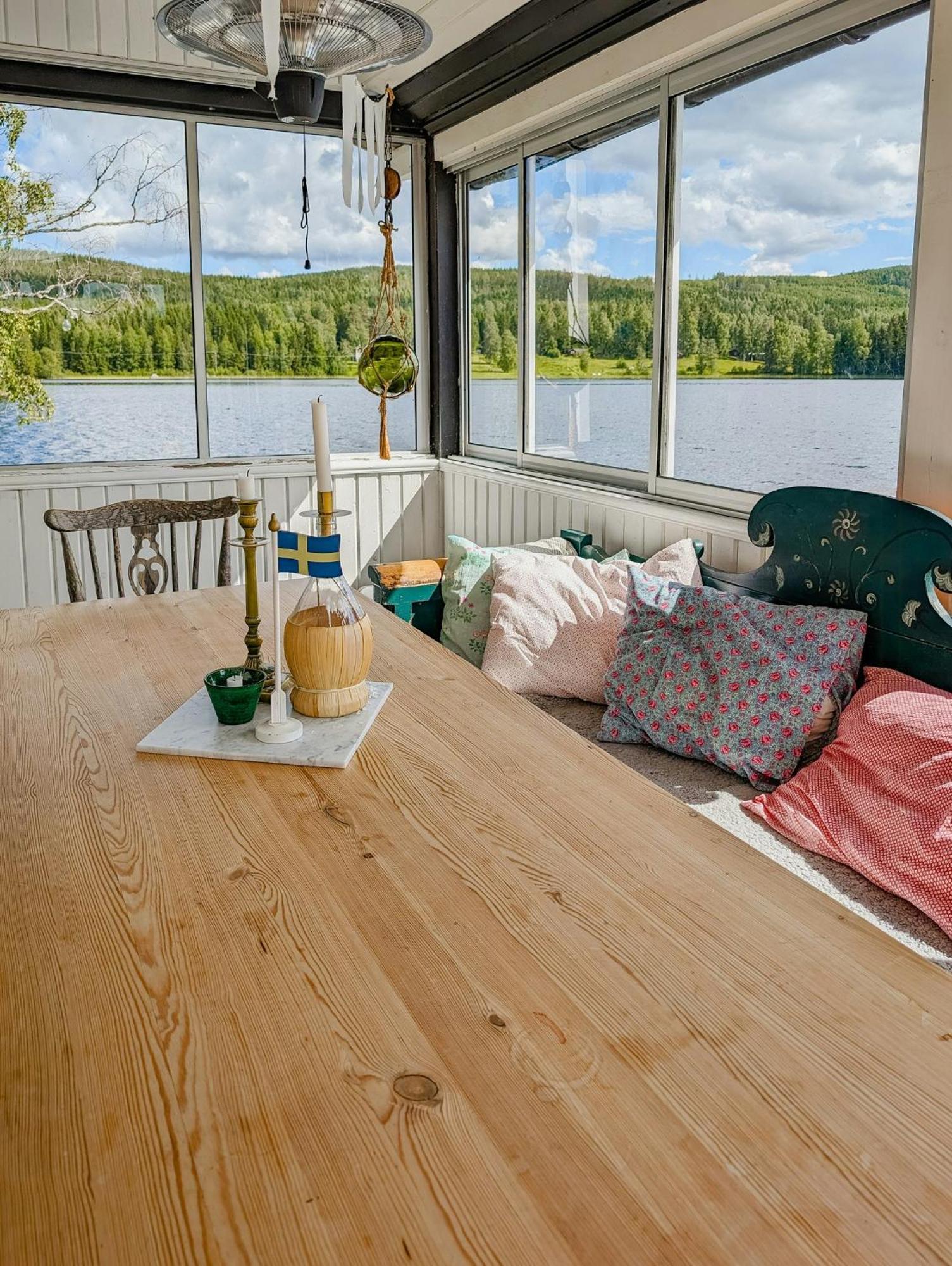 NäsvikenRural House With Panoramic View Over Lake Hansa别墅 外观 照片